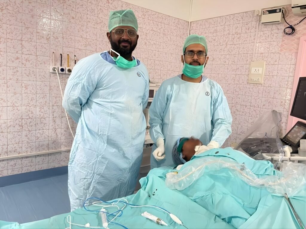 First Percutaneous Thyroid Nodule Ablation in Tamil Nadu